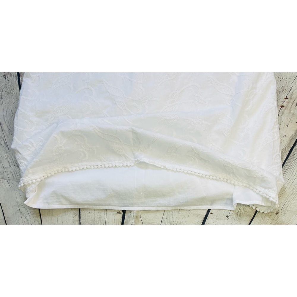 Old Navy White Embroidered Short Sleeve Dress NWT! - Picture 13 of 16